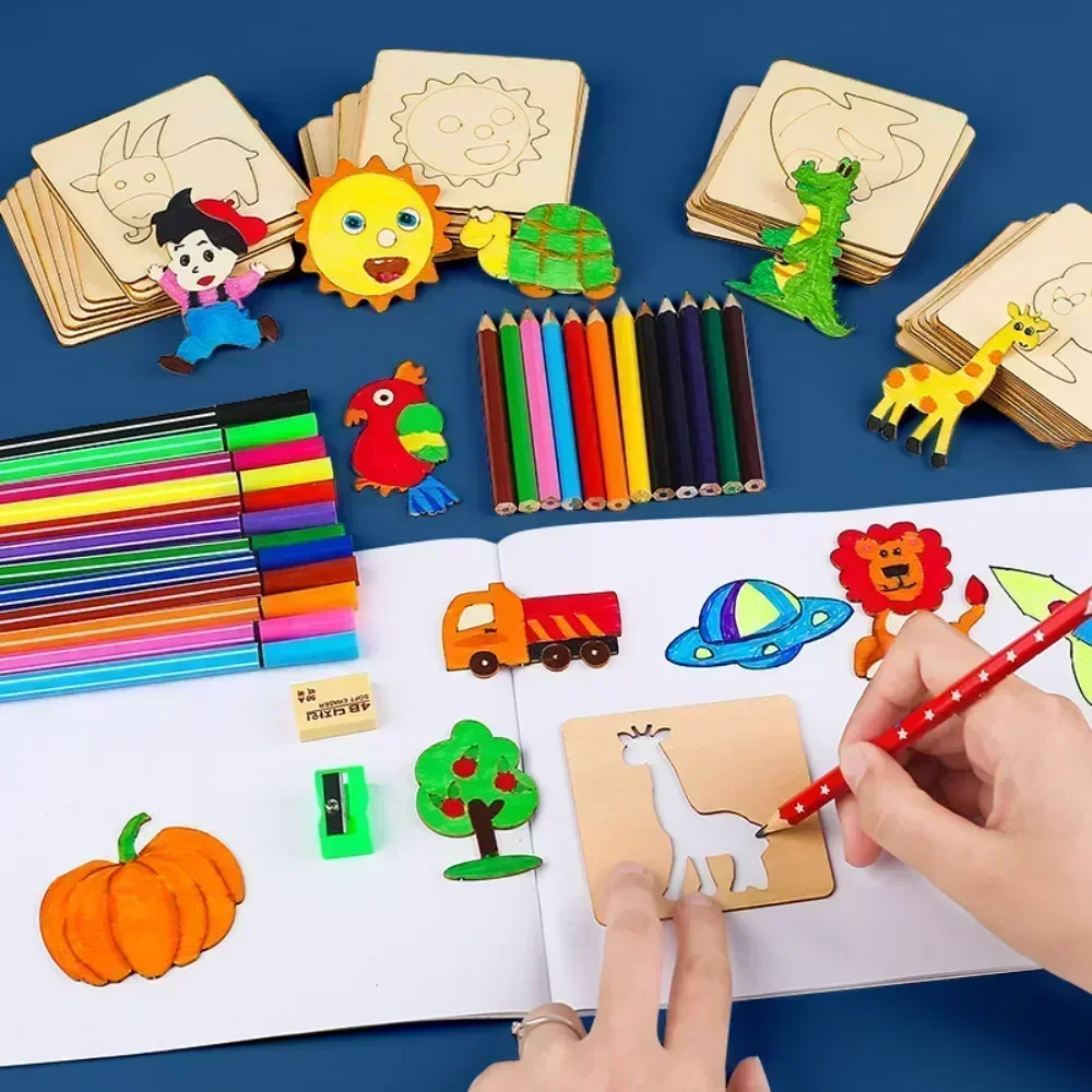 20pcs Montessori Kids Drawing Toys 1