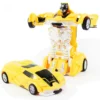 One-key Automatic Transform Robot Car Model Toy for Boys Children Plastic Funny Action Figures Deformation Vehicles Car Kid 2