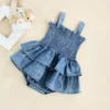 Denim Romper 3