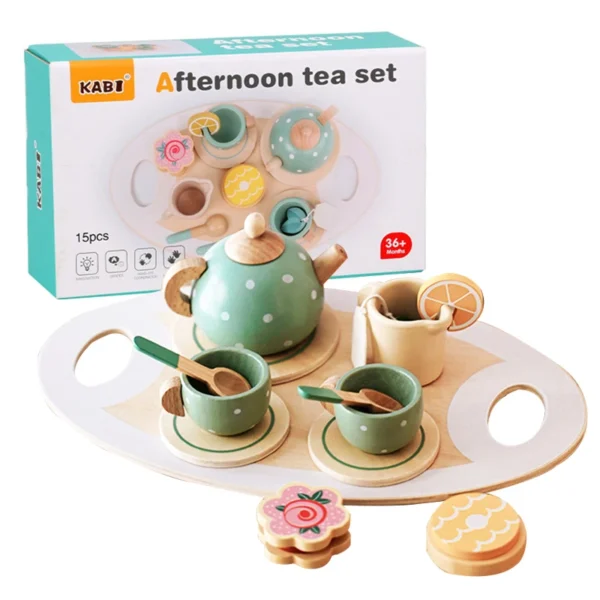 Wooden Tea Set 1