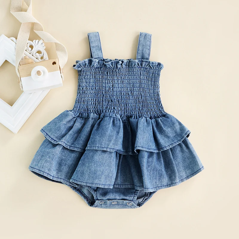 Denim Romper 2