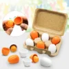 6pcs Wooden Eggs 5