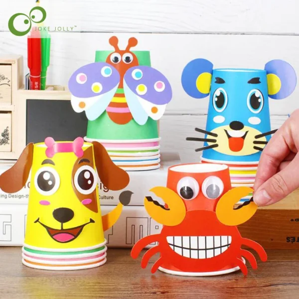 3D DIY Handmade Paper Cups 1