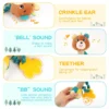 Soft Animal Rattles 3