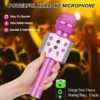 Kids Microphone for Singing, Wireless Bluetooth Karaoke Microphone for Adults, Toys for Boys Girls Gift for Birthday Party 3