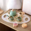 Wooden Tea Set 4