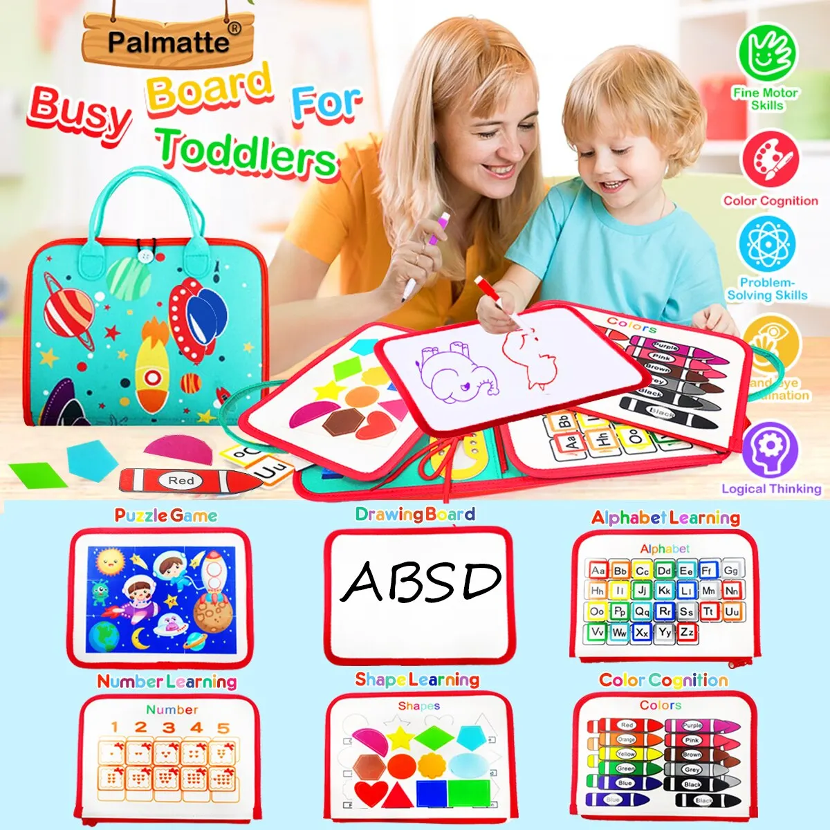 Montessori Busy Board 4