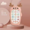 Baby Phone Toys Bilingual Telephone Teether Music Voice Toy Early Educational Learning Machine Electronic Children Gift Baby Toy 5