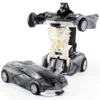 One-key Automatic Transform Robot Car Model Toy for Boys Children Plastic Funny Action Figures Deformation Vehicles Car Kid 3