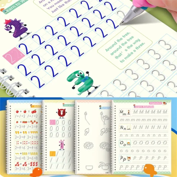 Montessori Reusable Magic Copybook 1